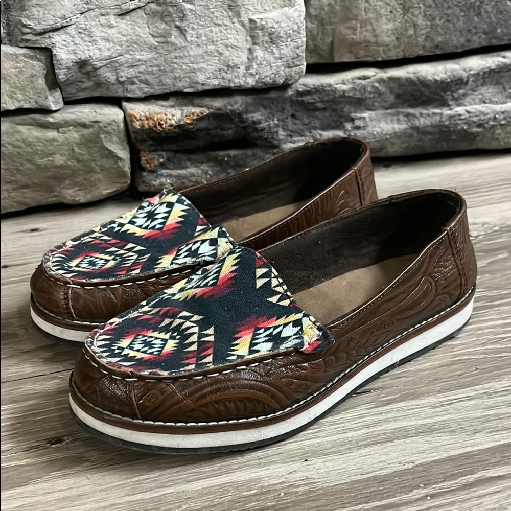 Myra Aztec loafer shoes/6